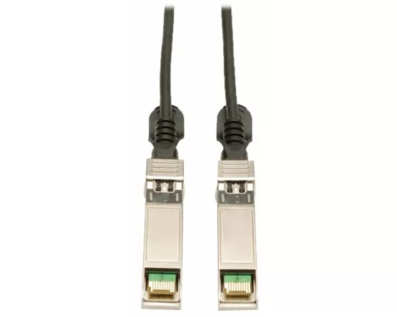 EATON TRIPPLITE SFP+ 10Gbase-CU, Passive, Twinax, Copper Cable, SFP-H10GB-CU7M Compatible, Black, 7M 22.96ft.