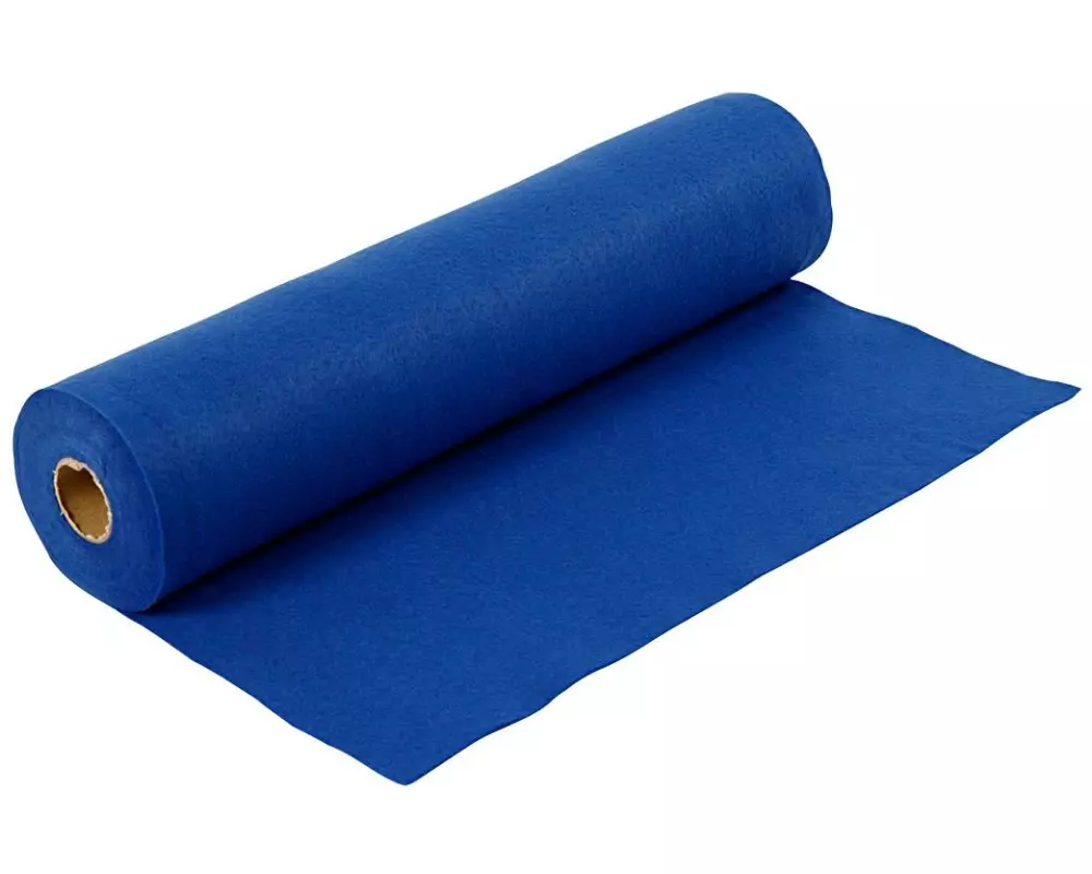 Creativ Company Bastelfilz 180-200 g, Blau, 1 Rolle