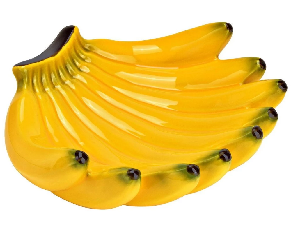 G. Wurm Schale Banane 23 cm, 1 Stück, Gelb