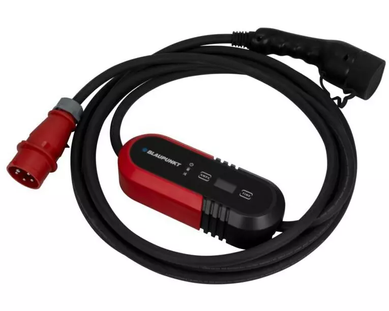 Blaupunkt Mobile Ladestation 11 KW, 16 A, CEE16, Typ 2 Rot