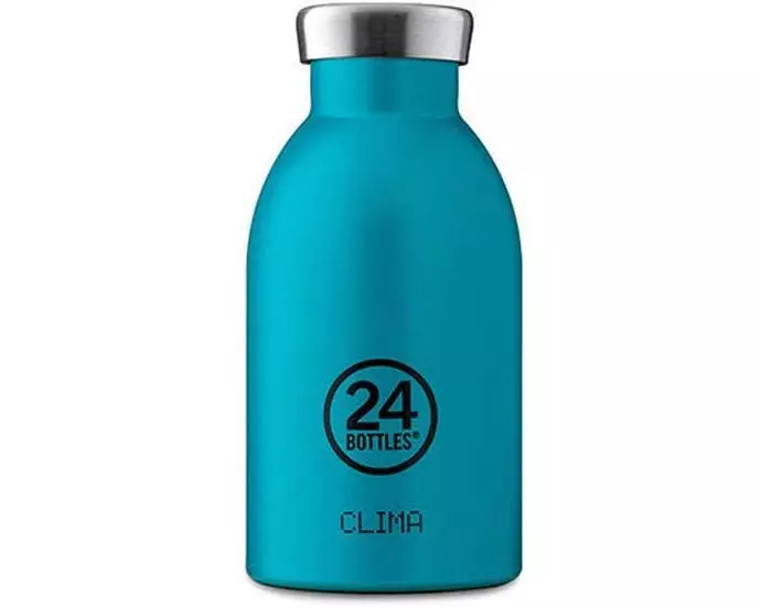 24Bottles Thermosflasche Clima 330 ml, Stone Atlantic Bay