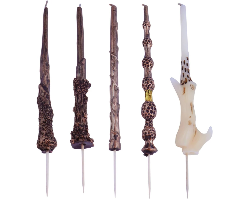 PME Harry Potter Kerzenset – Zauberstäbe 5 Stück
