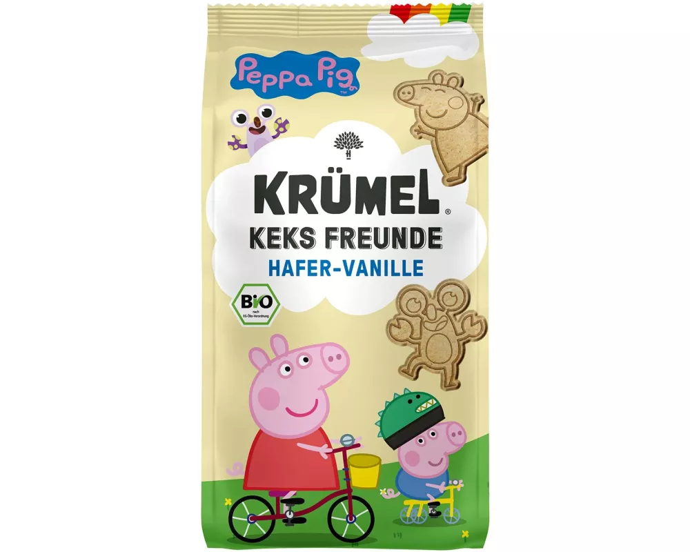 KRÜMEL Kekse Freunde Hafer-Vanille Peppa Pig 125 g