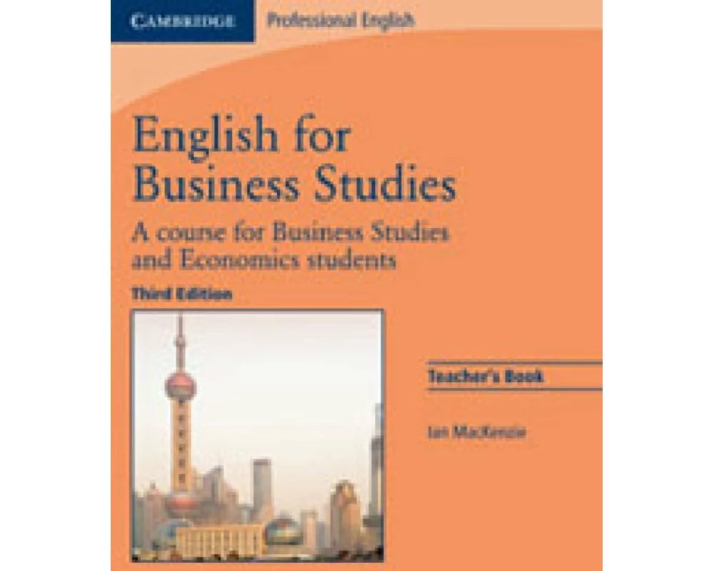 English for Business Studies - Third Edition. Teacher's Book