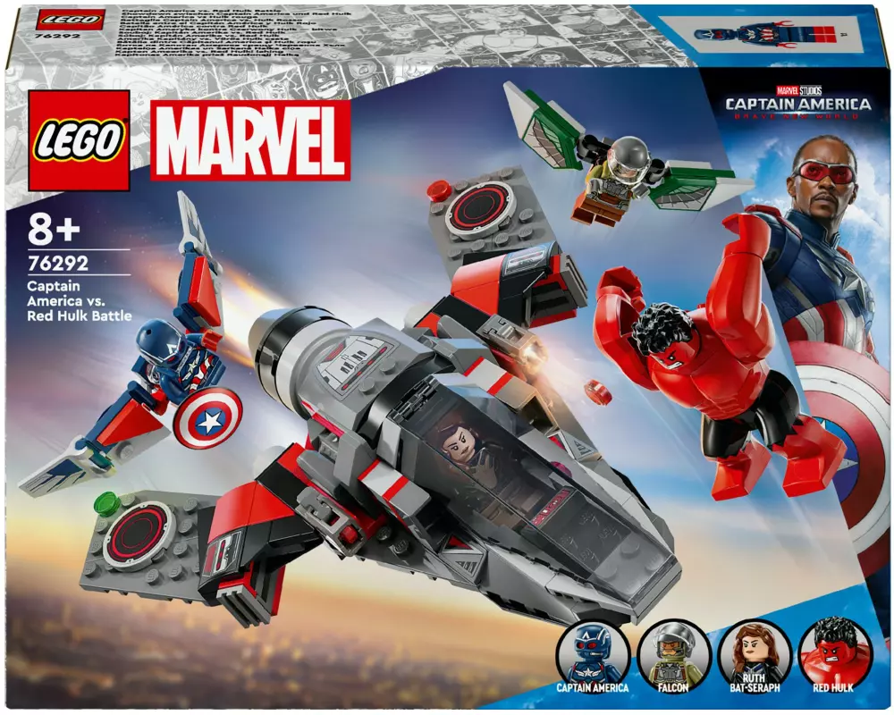 LEGO Showdown zwischen Captain America und Red Hulk 76292