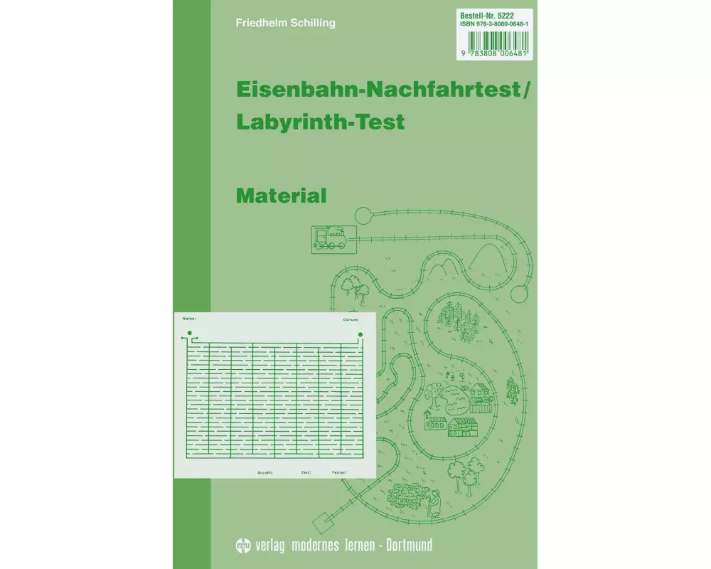 Eisenbahn-Nachfahrtest / Labyrinth-Test