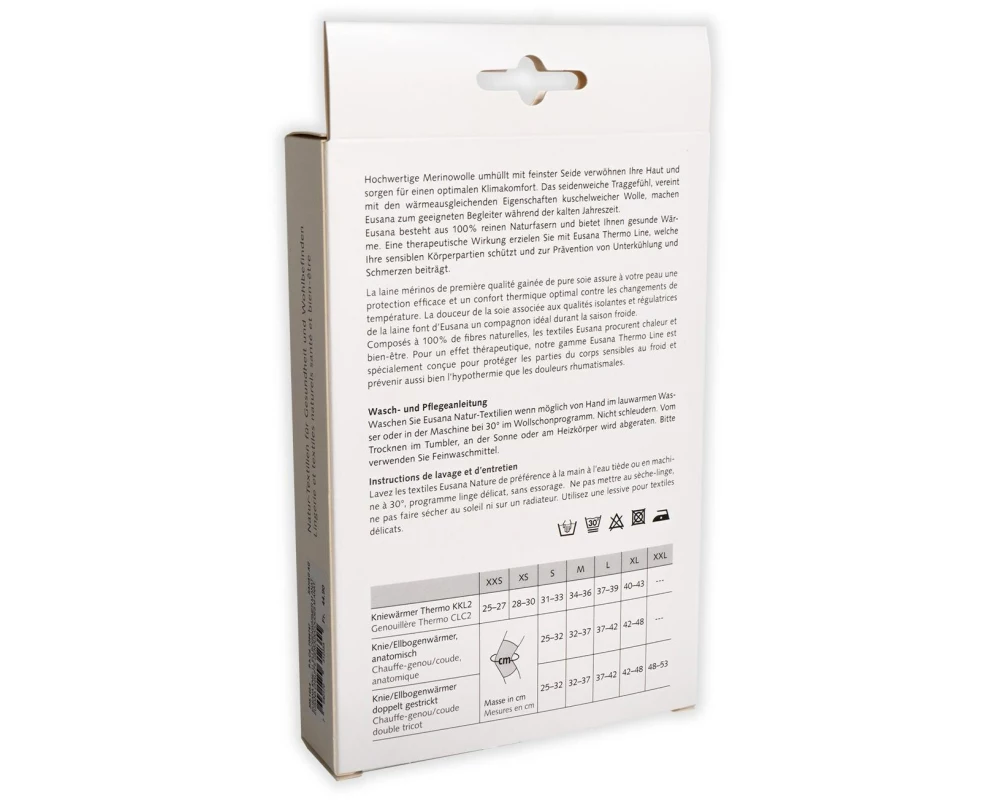Eusana Knie- und Ellbogenwärmer anatomisch beige M