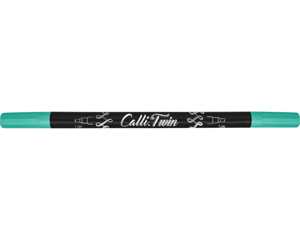 ONLINE Callibrush Pen TWIN 3mm 18604/6 Turquoise