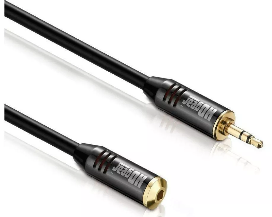 HDGear Audio-Kabel Premium 3.5 mm Klinke - 3.5 mm Klinke 1 m