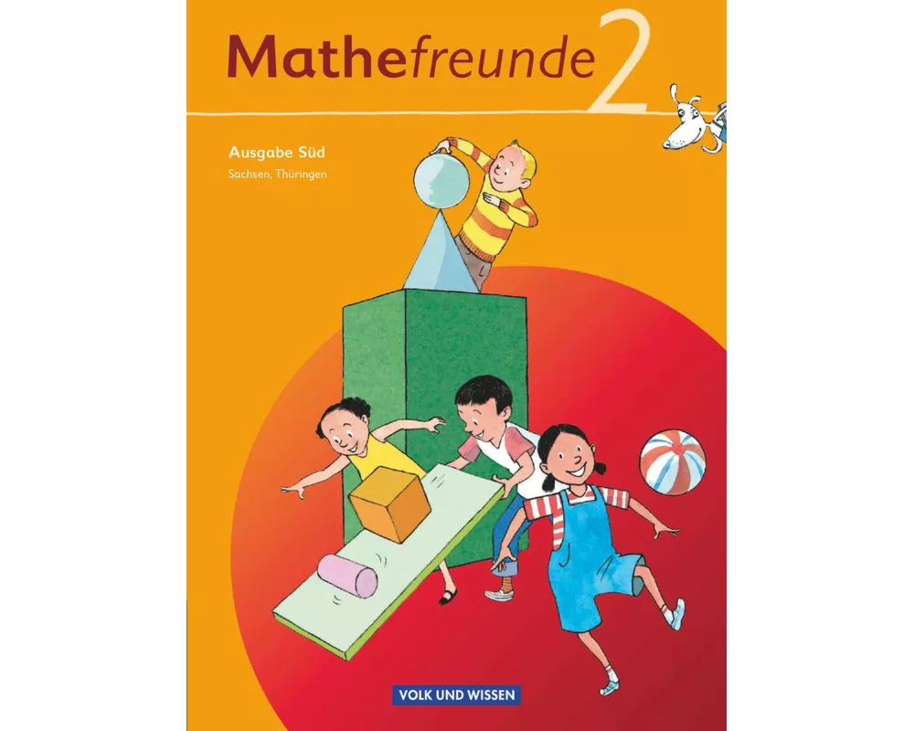 Mathefreunde, Ausgabe Süd 2010 (Sachsen, Thüringen), 2. Schuljahr, Schulbuch mit Kartonbeilagen