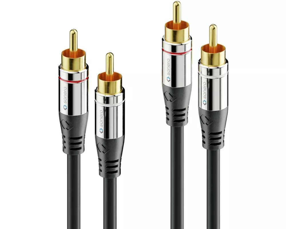 sonero Audio-Kabel Cinch - Cinch 12.5 m