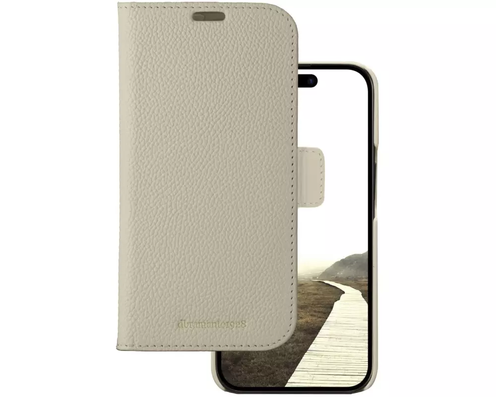 dbramante1928 Book Cover New York iPhone 15 Plus Sand Dune