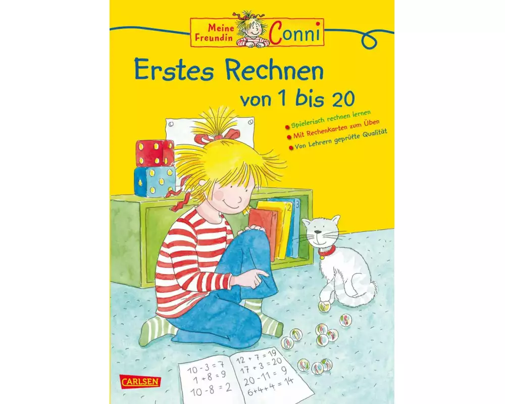 Conni Gelbe Reihe (Beschäftigungsbuch): Conni Erstes Rechnen (Neues Cover)