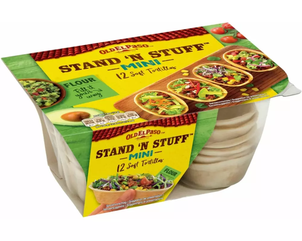 Old El Paso StandnStuff Mini Soft Tortillas 12 Stück