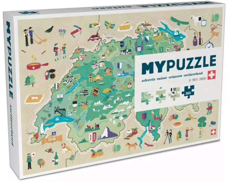 Helvetiq Puzzle My Puzzle Schweiz