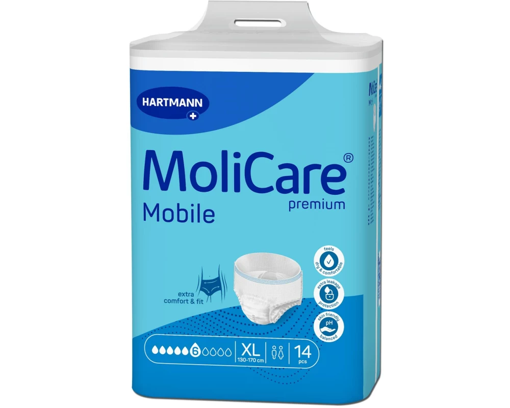MoliCare Mobile 6 Inkontinenz Pants XL, 14 Stück