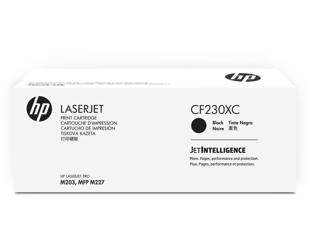 HP Toner-Modul Contract schwarz CF230XC LaserJet Pro M203 3500 Seiten