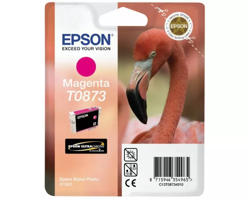 EPSON T0873 Ink magenta Std Capacity 11.4ml blister