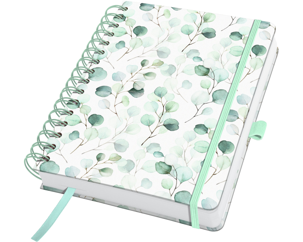 JOLIE Spiral-Notizbuch A5 JN656 Eucalyptus Day blanko 240 S.