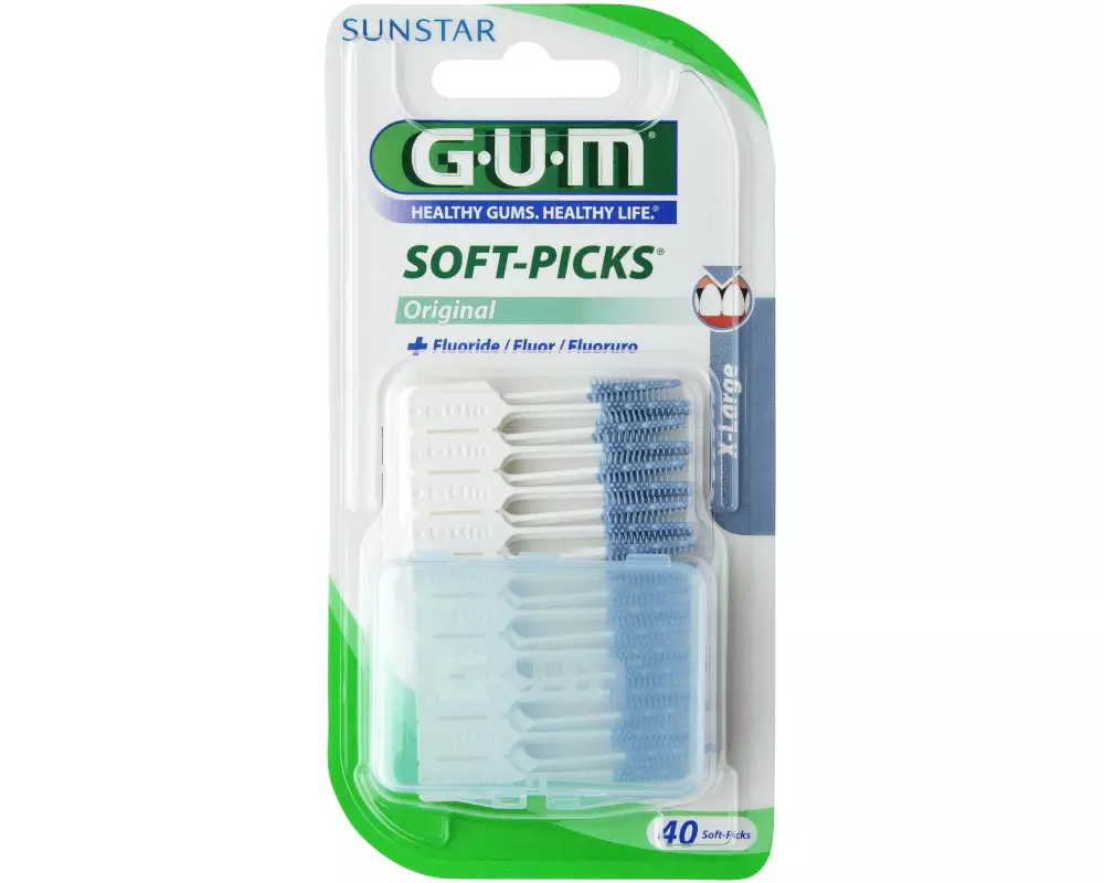 GUM Interdentalbürsten Soft-Picks Original XL 40 Stück