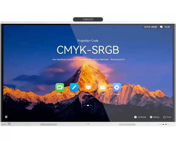 HUAWEI IdeaHub S3-IHS3-86SA-Intelligent Collaboration Device, 86inch, Infrared Screen, Jade White, overseas