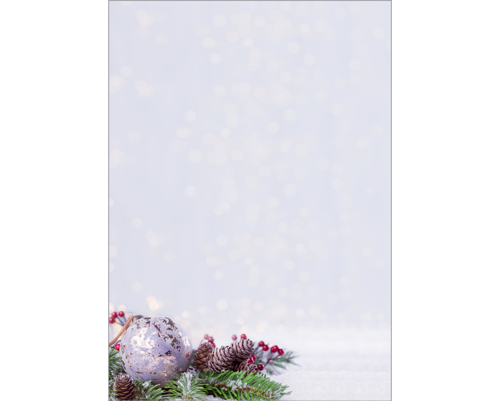 Sigel Motivpapier Charmful Christmas, A4, 90 g/m², 25 Blatt