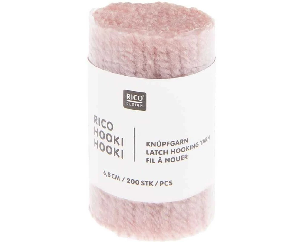 Rico Design Hooki Knüpfgarn Flieder