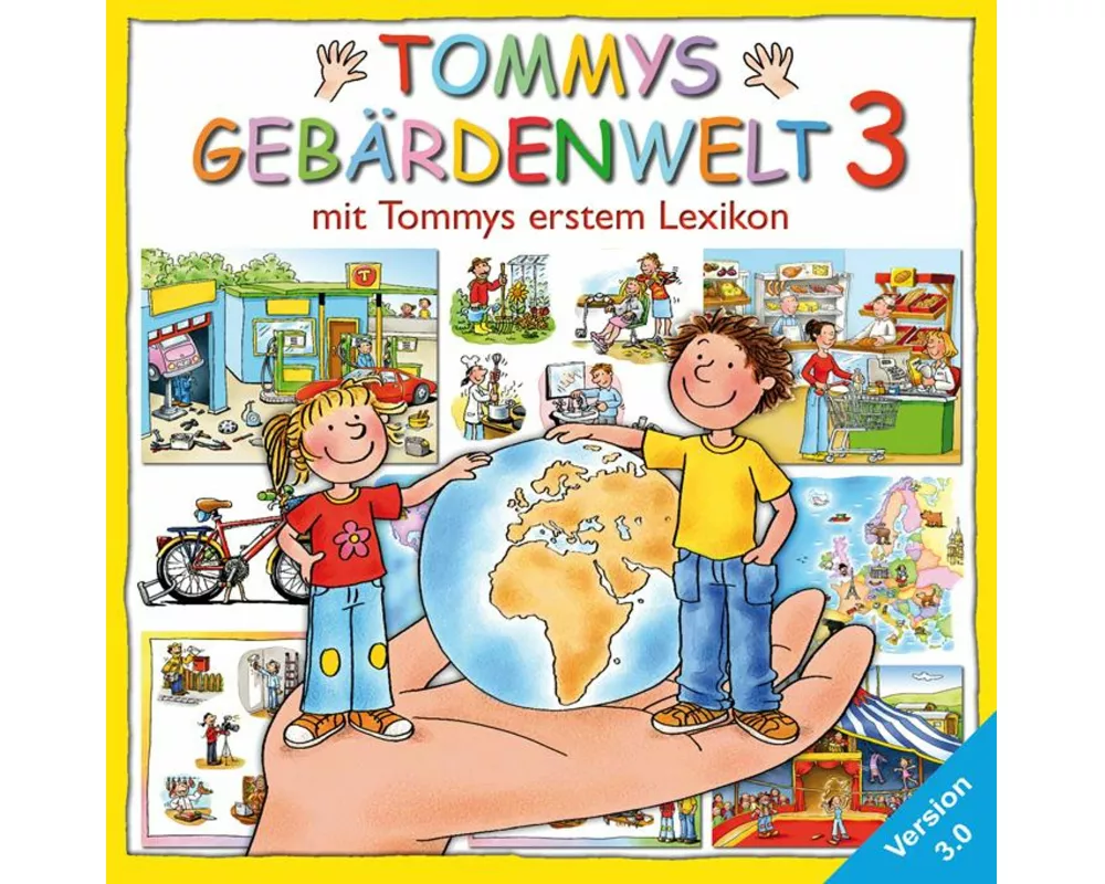 Tommys Gebärdenwelt 3. DVD-ROM für Windows Vista/XP/2000