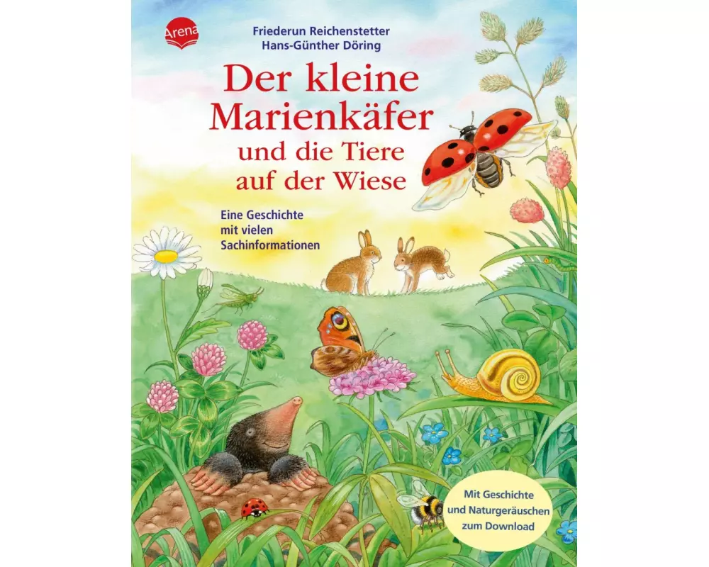 Der kleine Marienkäfer und die Tiere auf der Wiese