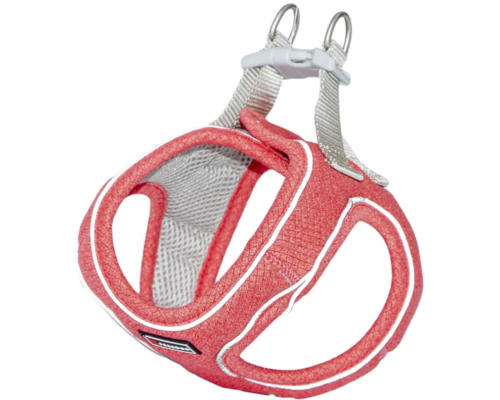 Freedog Geschirr Nylon Shiva rot S