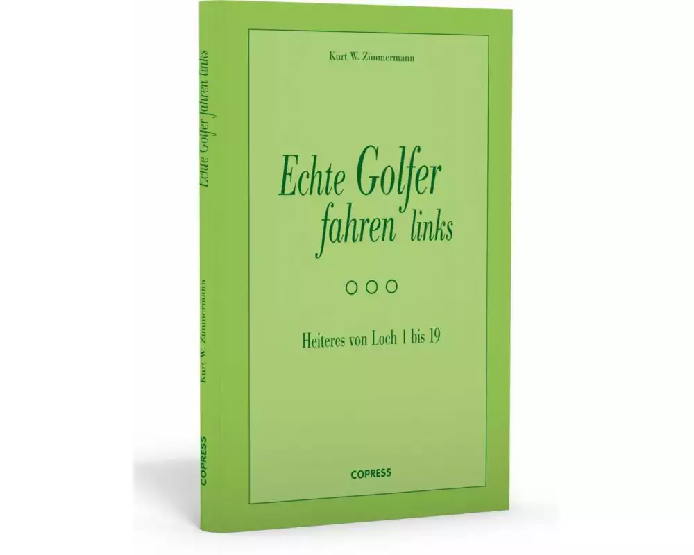 Echte Golfer fahren links