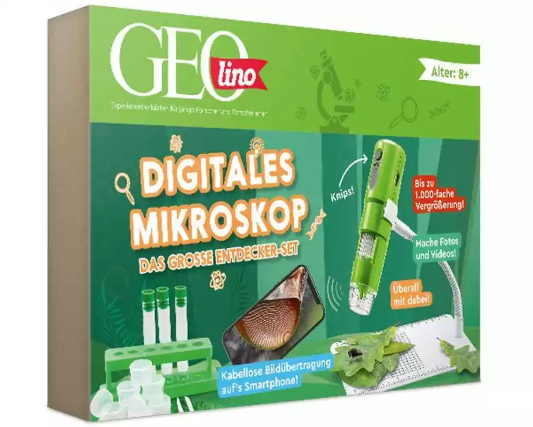 Franzis Experimentierkasten GEOLINO Digitales Mikroskop, Deutsch
