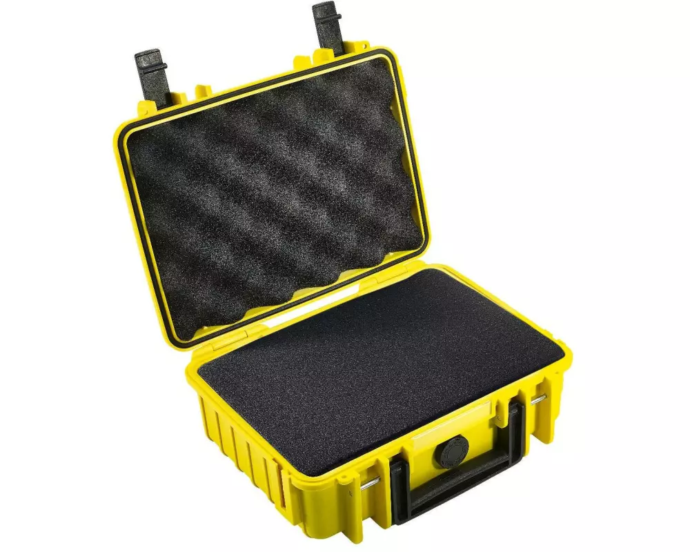 B&W Outdoor-Koffer Typ 1000 SI Gelb