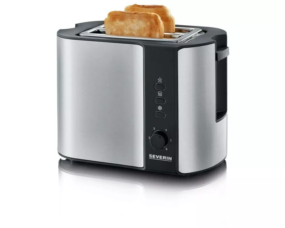 Severin Toaster Automatik AT 2589 Silber