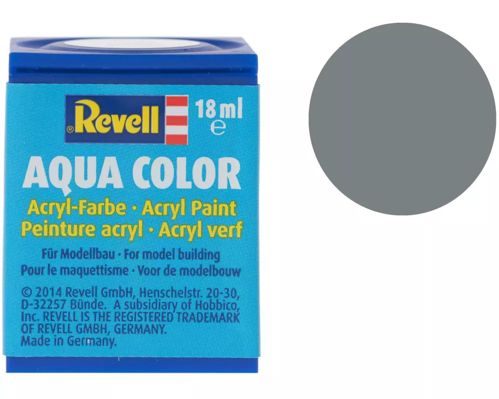 Revell Acrylfarbe 36 143 mittelgrau matt
