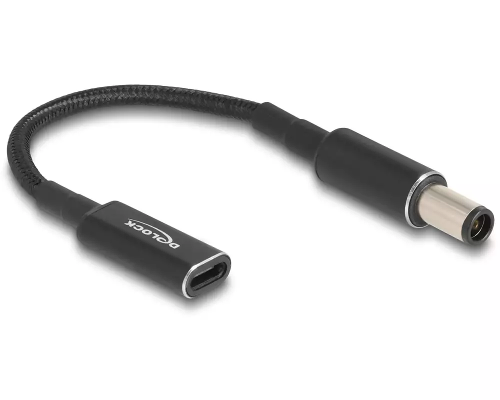 Delock Ladekabel USB-C zu HP 7.4 x 5 mm 15 cm