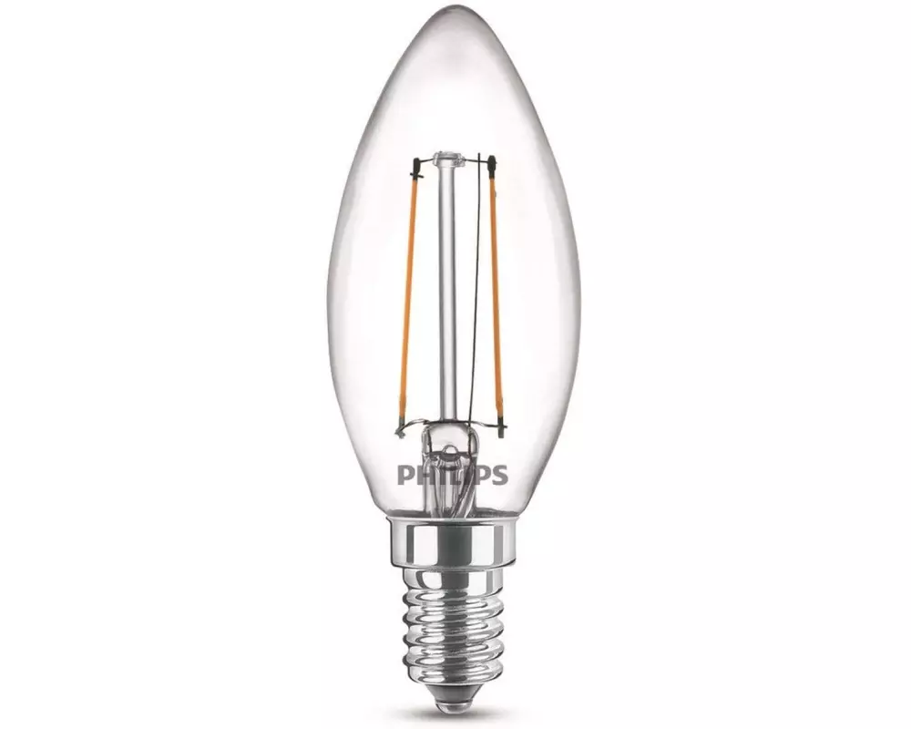 Philips Lampe LEDcla 25W E14 B35 WW CL ND Warmweiss (WW)