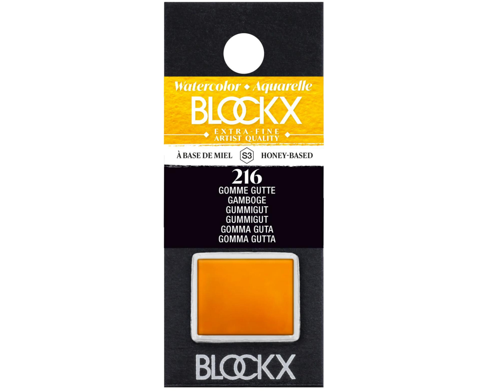 BLOCKX Aquarellfarbe 1.5ml 41216BXC gummigutt
