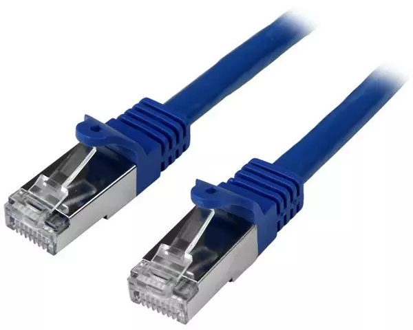 StarTech.com N6SPAT1MBL Netzwerkkabel Blau 1 m Cat6 S/FTP (S-STP)