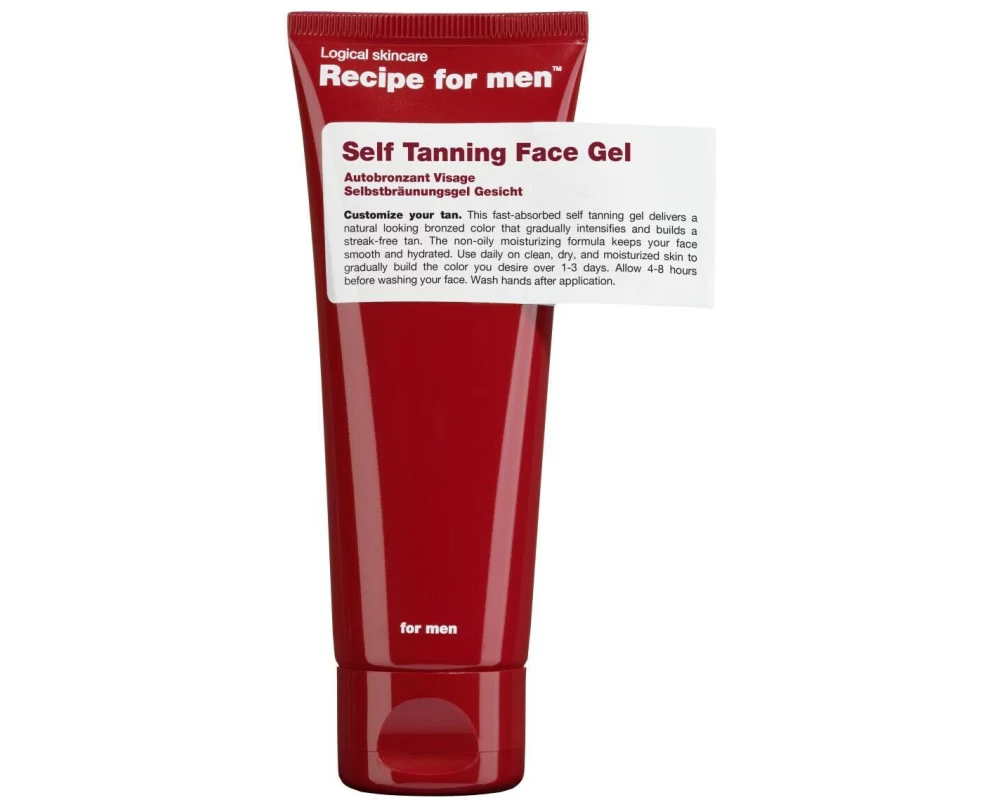 Recipe For Men Self Tanning Face Gel 75 ml