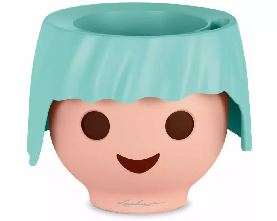 Lechuza Pflanzentopf OJO Türkis