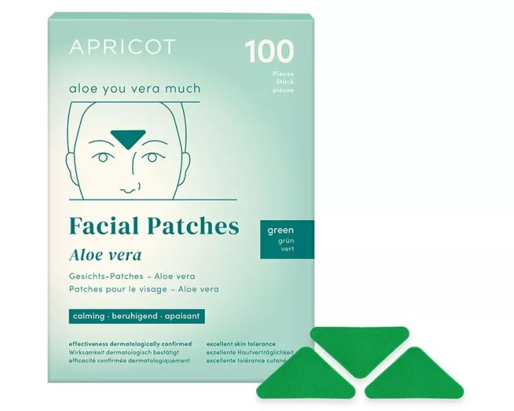 Apricot Gesicht Patches mit Aloe vera 100 Stück