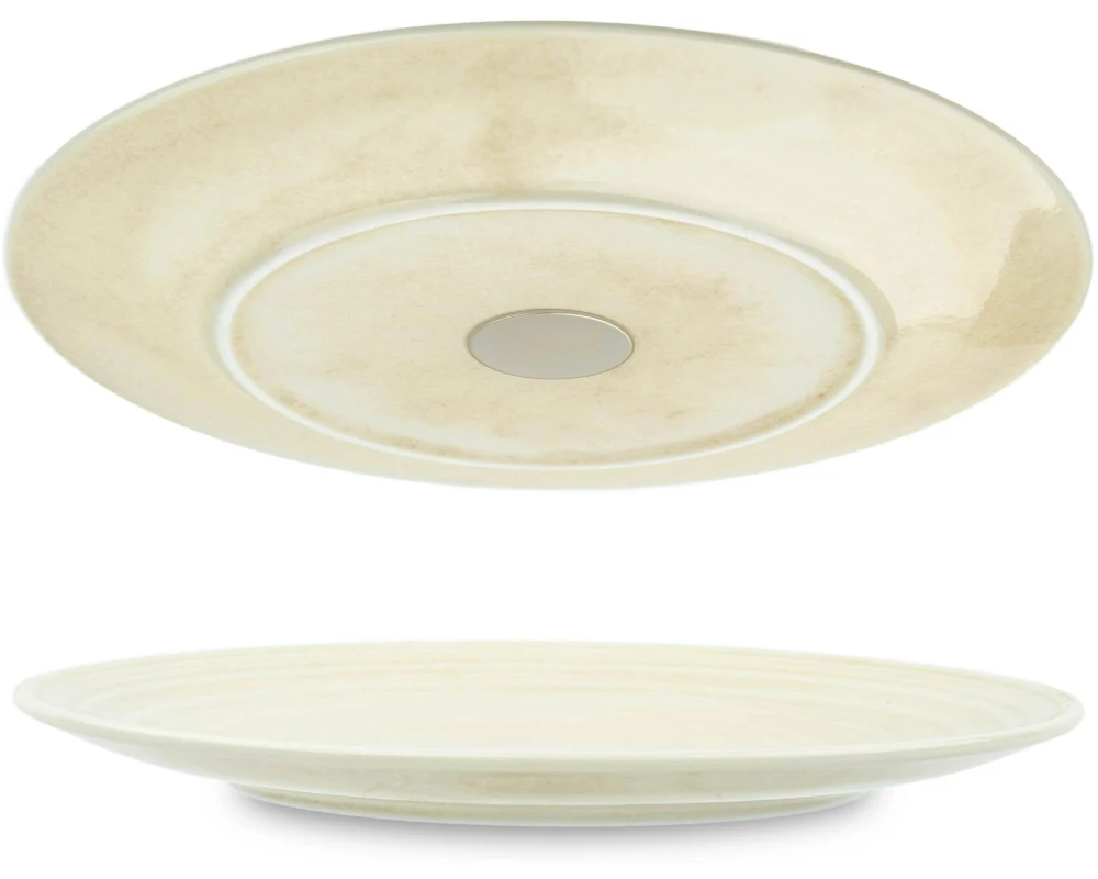 Silwy Magnet-Porzellanteller SAND 23 cm