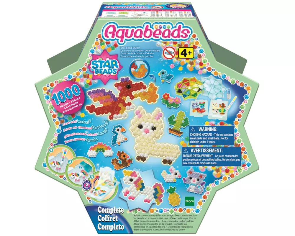 Aquabeads Bastelset Sternperlen Starter Set