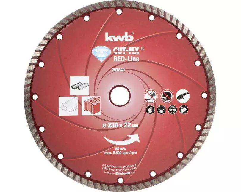 kwb Trennscheibe Red-Line Diamant 230 mm