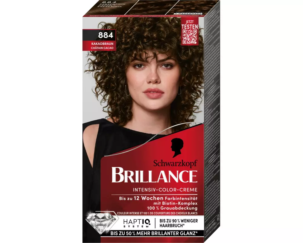 Schwarzkopf BRILLANCE Haarcoloration Brillance 884 Chocolate Denim