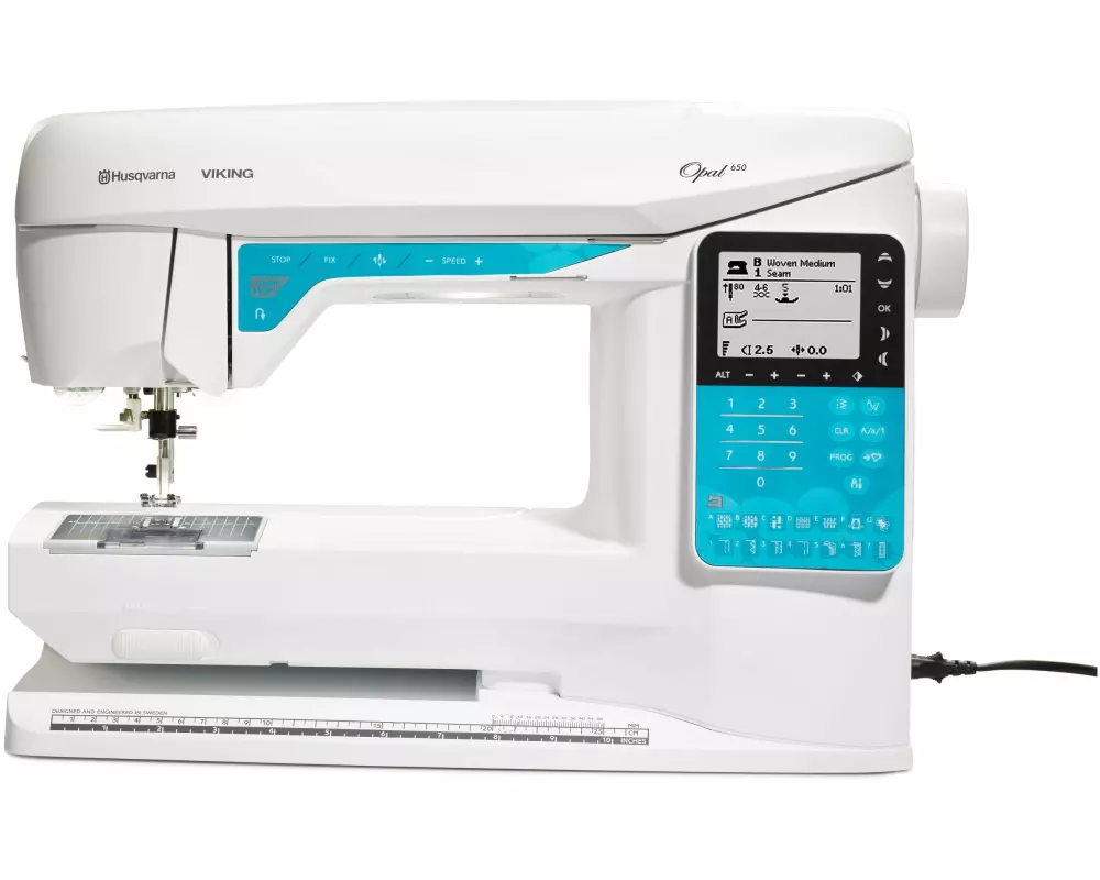 Husqvarna Nähmaschine Opal 670 Weiss