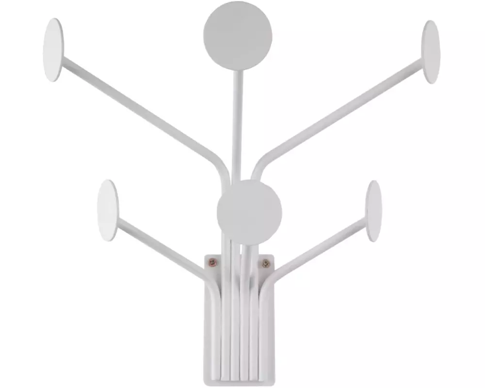 present time Wandhaken 6-fach, Weiss