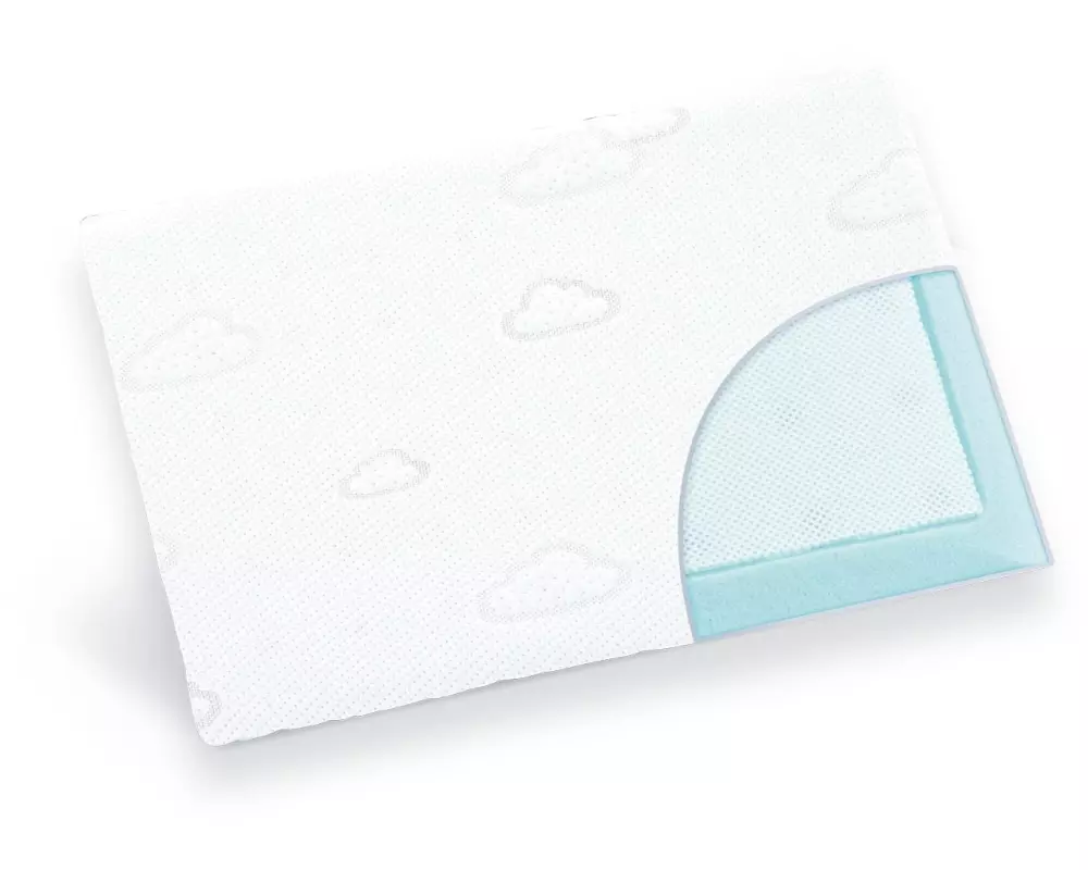 Träumeland Care Wolke Babykopfkissen 25 x 40 x 3 cm