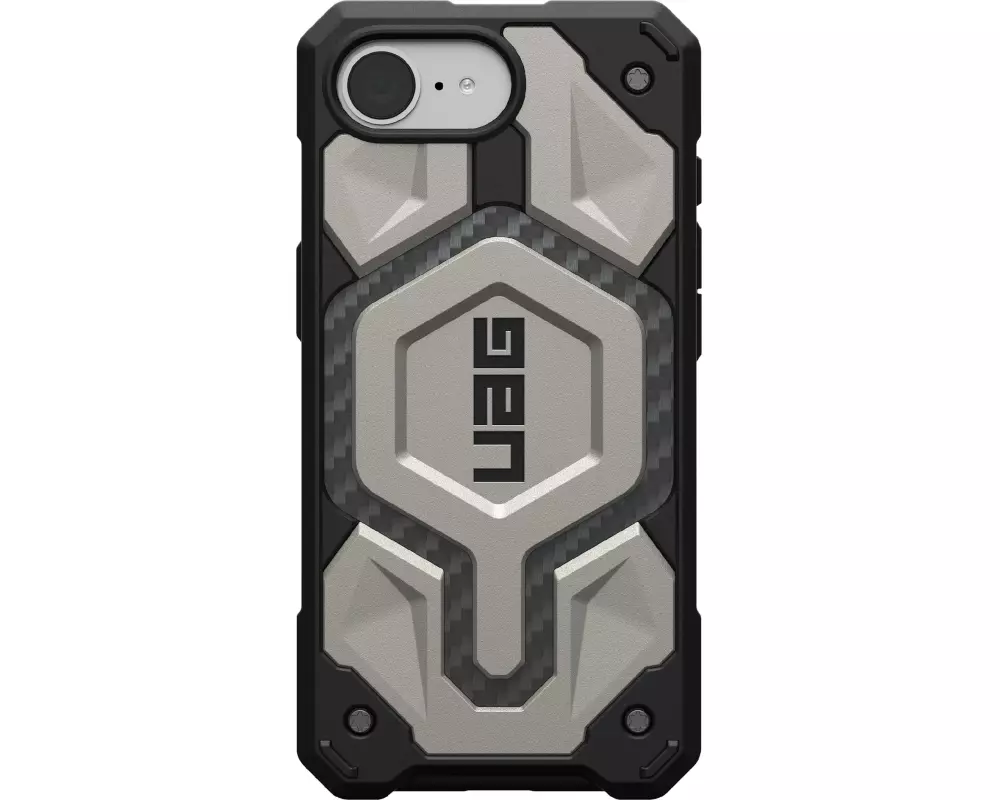 UAG Back Cover Monarch Pro iPhone 16e Titanium